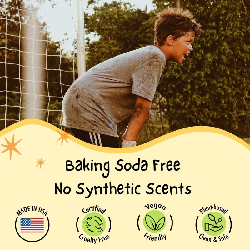 MONA BRANDS 100% Natural Kids Deodrant for Boys and Girls | Safe Deodorant for Kids | No Baking Soda, Aluminum or Synthetic Scents | Hypoallergenic (ORANGE 1.76 Oz) - Image 3